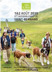 3ème Rassemblement de Saint-Bernard. Du 1er au 2 août 2015 à La Rosière. Savoie.  09H30